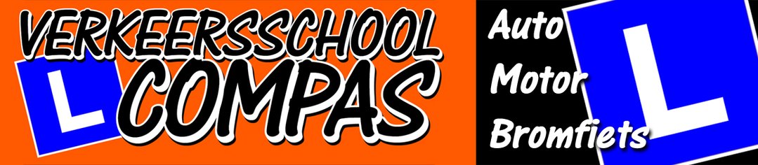 Logo verkeersschool Compas